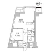 レジディア高円寺の間取り画像