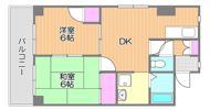 岡山二の丸ビルの間取り画像