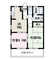 レジデンス・パートⅠの間取り画像