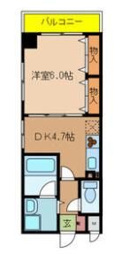 エスペランサ御影Ⅱの間取り画像