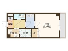 メッセージ大工大前の間取り画像