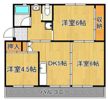 ビレッジハウス本城4号棟の間取り画像
