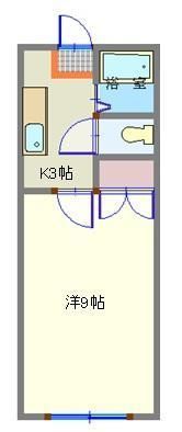 ホワイトキャッスル仲野の間取り画像