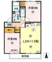 アミスターY・2・S A棟の間取り画像