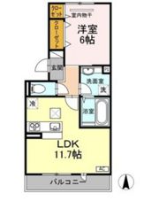 プランデュール Keiの間取り画像