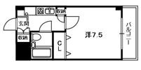 ホーユウコンフォルト京都田辺の間取り画像