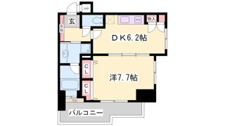 KAISEI神戸海岸通第2の間取り画像