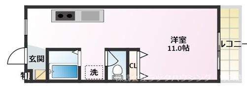 東光園マンションの間取り画像