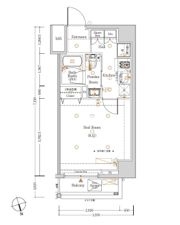 Log銀座EAST／ログ銀座イーストの間取り画像
