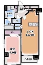 グレンパーク梅田北の間取り画像