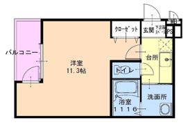 フジパレス石橋の間取り画像