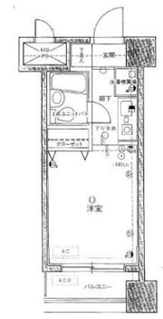 ライオンズマンション関内第6の間取り画像