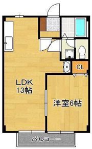 ファミールヒイラギ A棟の間取り画像