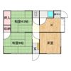 西深津町青山貸家（CDGH)の間取り画像
