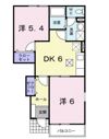 エクセルハイツ上宿 C棟の間取り画像