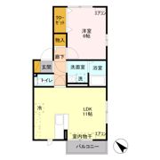 メイプルの間取り画像