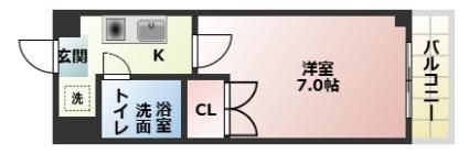 エレガンスコート瀬田の間取り画像