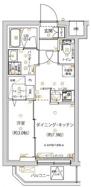 SPコート千川の間取り画像