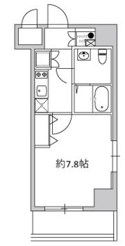 エスリード芝浦ベイサイドの間取り画像