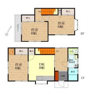鴨居2丁目戸建の間取り画像