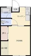 シティハイムコーポMIIの間取り画像