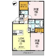 K’S グレイスの間取り画像