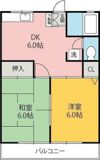 メゾンK・KⅡの間取り画像