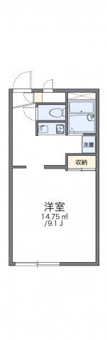 レオパレスフォレストの間取り画像