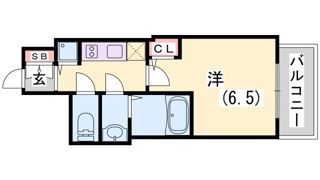 ファーストフィオーレ神戸駅前の間取り画像