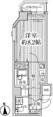 HF東中野レジデンスの間取り画像