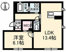 シューハイツ岡南の間取り画像
