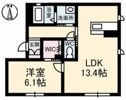 シューハイツ岡南の間取り画像