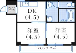 前田住宅ビルの間取り画像