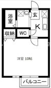 コンフォールBENIYAの間取り画像