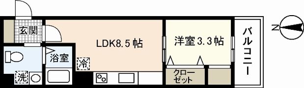 小町グランデの間取り画像