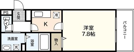 パークサイド一番館の間取り画像