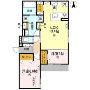 Clashist新森の間取り画像