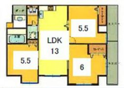 ベンハウス伊福町の間取り画像