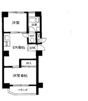 ハイツ宮前の間取り画像