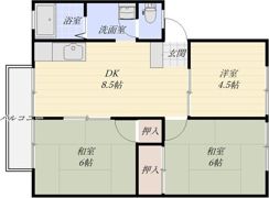 サングレイシー滝の間取り画像