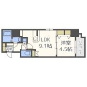 La Douceur梅田Eastの間取り画像