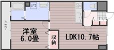 サンガーデン福富WESTの間取り画像