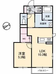 クオリアの間取り画像