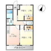 フィオーレツカサⅡの間取り画像