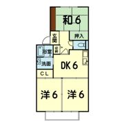 エミナンス野口Aの間取り画像