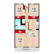 ベルググランデ志木南の間取り画像