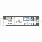 アーバネックス梅田中崎町の間取り画像