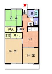 グリーンフラットの間取り画像