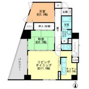 ダイアモンドビューの間取り画像