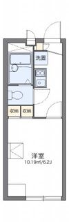 レオパレスルーメット中之茶屋の間取り画像